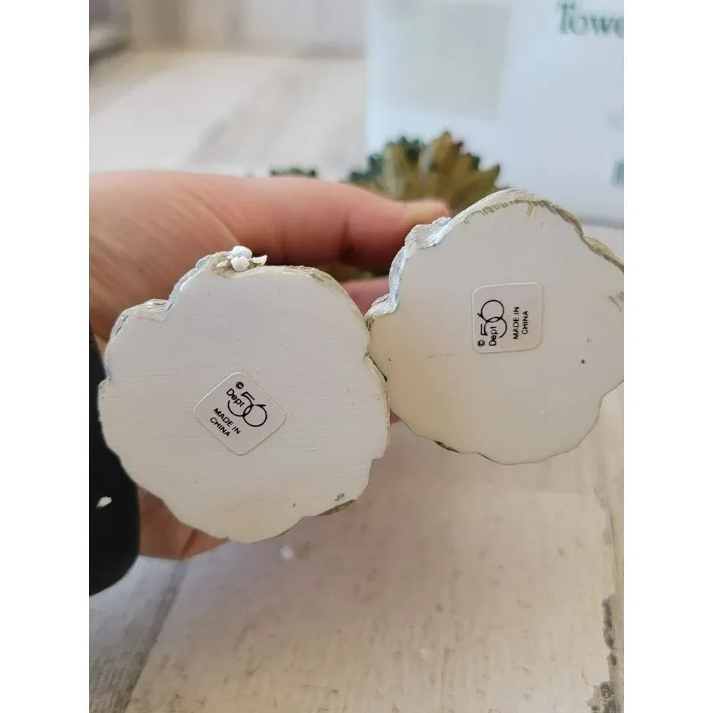 Dept 56 52632 Towering Pines snow‎ village accessory Xmas set